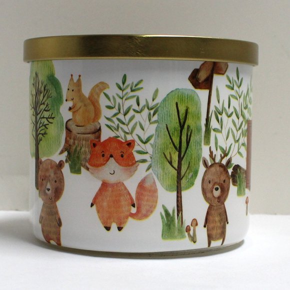 Fall Farmhouse Spice Cypress Amber Soy Blend Scented 14 oz Candle With Lid - Picture 6 of 10